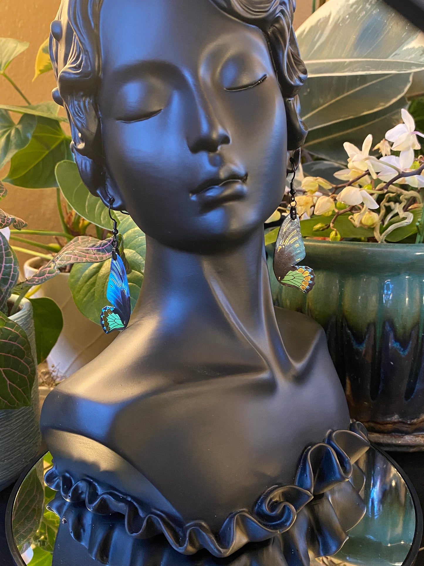 Goliath Birdwing earrings